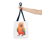 Colorful Parrot Tote Bag - Vibrant Beach Bag, Fun Shopping Tote, Gift for Bird Lovers, Eco-Friendly Accessory, Summer Vibes - Image 20