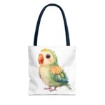 Adorable Parrot Tote Bag, Eco-Friendly Shopping Bag, Bird Lover Gift, Beach Bag, Cute Tote, Colorful Carryall - Image 17