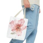 Floral Watercolor Tote Bag, Eco-Friendly Shopping Bag, Beach Bag, Gift for Her, Floral Gift - Image 15