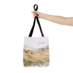 Scenic Landscape Tote Bag, Eco-friendly Bag, Gift for Nature Lovers, Travel Bag, Outdoor Tote, Art Print Bag - Image 4