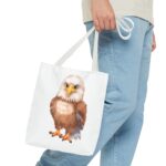 Eagle Tote Bag, Nature Lover Gift, Shopping Bag, Eco-Friendly Accessory, Unique Wildlife Design - Image 11