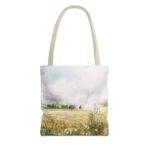 Stylish AOP Tote Bag, Perfect for Beach Days, Shopping, Gym, Gift for Her, Eco-Friendly, Floral and Abstract Design - Image 13