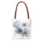 Elegant Floral Tote Bag, Summer Picnic Bag, Mother's Day Gift, Shopping Tote, Boho Style Bag, Eco-Friendly Carryall - Image 6