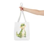 Cute Dinosaur Tote Bag | Eco-Friendly Shopping, Kids' Gift, Beach Bag, Animal Lover, Whimsical Art - Image 12