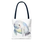 Cute Manatee Tote Bag, Eco-Friendly Shopping Bag, Beach Bag, Gift for Animal Lovers, Reusable Grocery Tote, Cute Pet Lover Accessory - Image 18