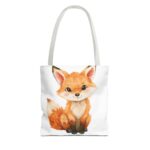 Adorable Fox Tote Bag - Cute Animal Lover Gift, Eco-Friendly Shopping, Everyday Use, Kids and Adults, Birthday, Gifts - Image 9