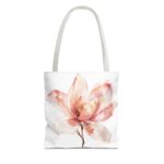 Floral Tote Bag, Artistic Tote, Summer Bag, Gift for Her, Eco-Friendly Bag, Everyday Shopping - Image 9