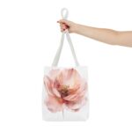 Floral Tote Bag - Stylish Reusable Shopping Bag, Eco-Friendly Tote, Gift for Her, Floral Design, Perfect for Spring - Image 12