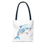 Whimsical Dolphin Tote Bag, Beach Bag, Eco-Friendly Shopping Tote, Animal Lover Gift, Summer Accessory - Image 18