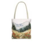 Nature-Inspired Tote Bag, Floral Canvas Bag, Eco-Friendly Shopping Tote, Perfect Gift for Nature Lovers, Everyday Use, Outdoor Adventures - Image 13