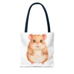 Cute Hamster Tote Bag, Animal Lover Gift, Eco-Friendly Bag, Hamster Design, Pet Owner Accessory - Image 18