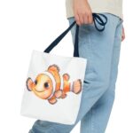 Adorable Clownfish Tote Bag, Cute Beach Bag, Fun Gift for Fish Lovers, Ocean-Themed, Lightweight Shopping Tote, Summer Accessory - Image 19