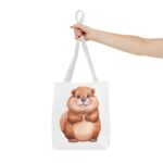 Cute Beaver Tote Bag, Animal Lover Gift, Eco-Friendly Shopping Bag, Cute Design, Funny Cartoon Tote - Image 12