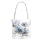 Elegant Floral Tote Bag, Summer Picnic Bag, Mother's Day Gift, Shopping Tote, Boho Style Bag, Eco-Friendly Carryall - Image 9