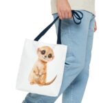 Cute Meerkat Tote Bag - Animal Lover Gift, Reusable Shopping Bag, Eco-Friendly Tote, Adorable Animal Art, Everyday Use - Image 19