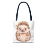 Adorable Hedgehog Tote Bag, Cute Animal Bag, Gift for Hedgehog Lovers, Eco-Friendly Shopping Tote, Fun Bag for Kids & Adults - Image 18