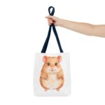 Cute Hamster Tote Bag, Animal Lover Gift, Eco-Friendly Bag, Hamster Design, Pet Owner Accessory - Image 20