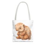 Adorable Pangolin Tote Bag, Cute Animal Bag, Eco-Friendly Shopping Tote, Gift for Animal Lovers, Beach Bag - Image 9