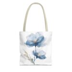 Floral Tote Bag, AOP, Boho Chic, Everyday Carry, Gift for Her, Shopping Bag, Beach Bag, Mother's Day, Spring Style, Eco-Friendly - Image 13