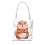 Cute Beaver Tote Bag, Animal Lover Gift, Eco-Friendly Shopping Bag, Cute Design, Funny Cartoon Tote - Image 10