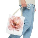 Floral Tote Bag - Stylish Reusable Shopping Bag, Eco-Friendly Tote, Gift for Her, Floral Design, Perfect for Spring - Image 15