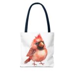 Cute Cardinal Tote Bag, Bird Lover Gift, Reusable Shopping Bag, Floral Design, Nature Enthusiast Decor, Earth Day Accessory - Image 18