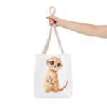 Cute Meerkat Tote Bag - Animal Lover Gift, Reusable Shopping Bag, Eco-Friendly Tote, Adorable Animal Art, Everyday Use - Image 16