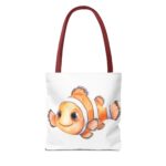 Adorable Clownfish Tote Bag, Cute Beach Bag, Fun Gift for Fish Lovers, Ocean-Themed, Lightweight Shopping Tote, Summer Accessory - Image 6