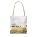 Stylish AOP Tote Bag, Perfect for Beach Days, Shopping, Gym, Gift for Her, Eco-Friendly, Floral and Abstract Design - Image 14