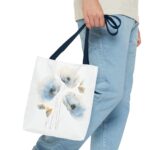 Floral Tote Bag - Stylish AOP Bag for Everyday Use, Perfect for Shopping, Travel, Beach Days, or Gifts - Image 19