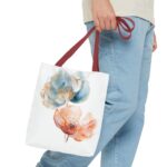 Floral Tote Bag - Colorful Art Print, Eco-Friendly Shopping Bag, Gift for Her, Beach Bag, Everyday Use, Mother's Day Gift - Image 7