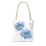 Floral Watercolor Tote Bag, Eco-Friendly Shopping Tote, Gift for Her, Beach Bag, Floral Design - Image 14