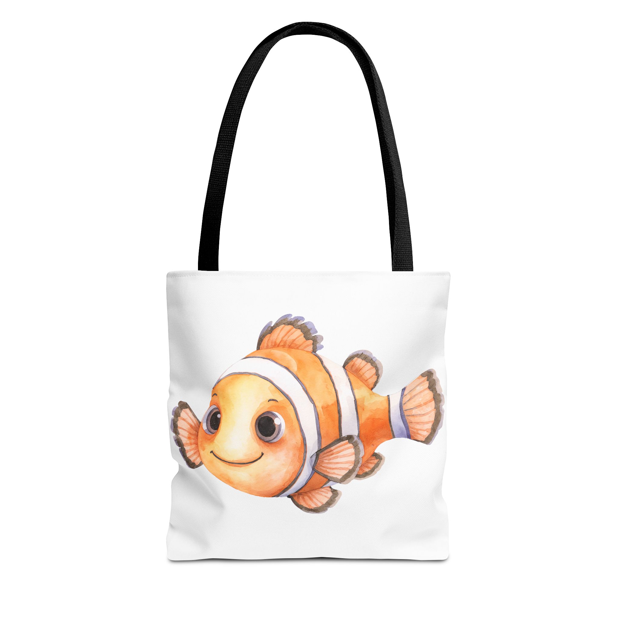 7735714824726274709_2048.jpeg Adorable Clownfish Tote Bag, Cute Beach Bag, Fun Gift for Fish Lovers, Ocean-Themed, Lightweight Shopping Tote, Summer Accessory - Image 1