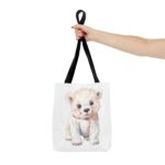 Adorable Cub Tote Bag | Cute Animal Lover Gift | Eco-Friendly Shopping Bag, Mother's Day Gift, Birthday Present, Fun Casual Accessory - Image 4