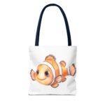 Adorable Clownfish Tote Bag, Cute Beach Bag, Fun Gift for Fish Lovers, Ocean-Themed, Lightweight Shopping Tote, Summer Accessory - Image 18