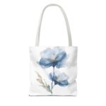 Floral Tote Bag, AOP, Boho Chic, Everyday Carry, Gift for Her, Shopping Bag, Beach Bag, Mother's Day, Spring Style, Eco-Friendly - Image 10