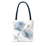 Elegant Floral Tote Bag, Stylish Beach Bag, Gift for Her, Eco-Friendly Shopping Tote, Blooming Floral Design - Image 26