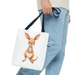 Cute Kangaroo Tote Bag, Animal Lover Bag, Reusable Shopping Tote, Fun Gift for Kids, Eco-Friendly Bag - Image 19