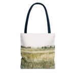 Watercolor Landscape Tote Bag, Reusable Shopping Bag, Eco-Friendly Gift, Art Tote, Bohemian Style Bag, Perfect for Everyday Use - Image 17
