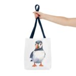 Puffin Tote Bag - Cute Animal Eco-Friendly Shopping Bag, Beach, Gift for Bird Lovers, Reusable Grocery Bag, Summer accessory - Image 20