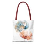 Floral Tote Bag - Colorful Art Print, Eco-Friendly Shopping Bag, Gift for Her, Beach Bag, Everyday Use, Mother's Day Gift - Image 6