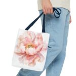 Floral Tote Bag, Watercolor Flower Shopping Bag, Eco-Friendly Gift, Spring Accessory, Reusable Grocery Tote, Mother's Day Present - Image 19