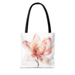 Floral Tote Bag, Artistic Tote, Summer Bag, Gift for Her, Eco-Friendly Bag, Everyday Shopping - Image 2