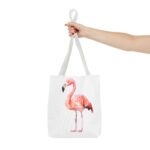 Chic Flamingo Tote Bag, Beach Bag, Shopping Tote, Eco-Friendly Bag, Summer Accessory, Gift for Flamingo Lovers - Image 12