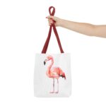 Chic Flamingo Tote Bag, Beach Bag, Shopping Tote, Eco-Friendly Bag, Summer Accessory, Gift for Flamingo Lovers - Image 8