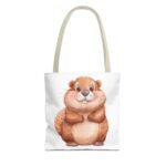 Cute Beaver Tote Bag, Animal Lover Gift, Eco-Friendly Shopping Bag, Cute Design, Funny Cartoon Tote - Image 13