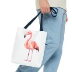 Chic Flamingo Tote Bag, Beach Bag, Shopping Tote, Eco-Friendly Bag, Summer Accessory, Gift for Flamingo Lovers - Image 19