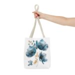 Floral Tote Bag | Watercolor Flower Design | Stylish Reusable Shopping Bag | Perfect for Gifts, Everyday Use, or Beach Trips - Image 16