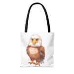 Eagle Tote Bag, Nature Lover Gift, Shopping Bag, Eco-Friendly Accessory, Unique Wildlife Design - Image 2