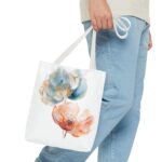 Floral Tote Bag - Colorful Art Print, Eco-Friendly Shopping Bag, Gift for Her, Beach Bag, Everyday Use, Mother's Day Gift - Image 11